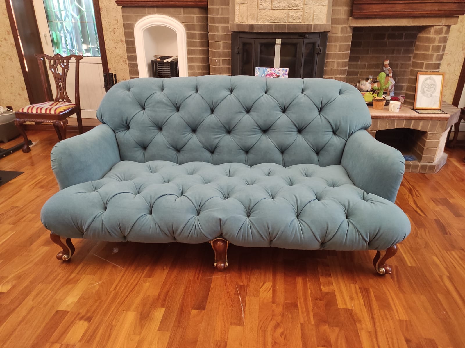 Перетяжка дивана. Хамовники